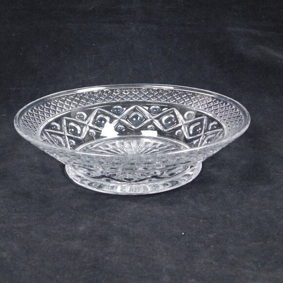 2 Imperial Glass Cape Cod Clear Flared Bowl 6.75" Pressed Cereal Soup Serving - Picture 4 of 12